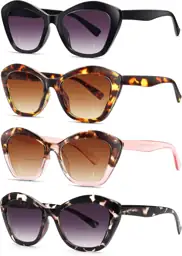 LADEESSE 3 Pack Reading Sunglasses… — Photo 1