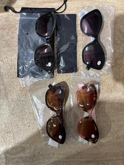 LADEESSE 3 Pack Reading Sunglasses… — Photo 3
