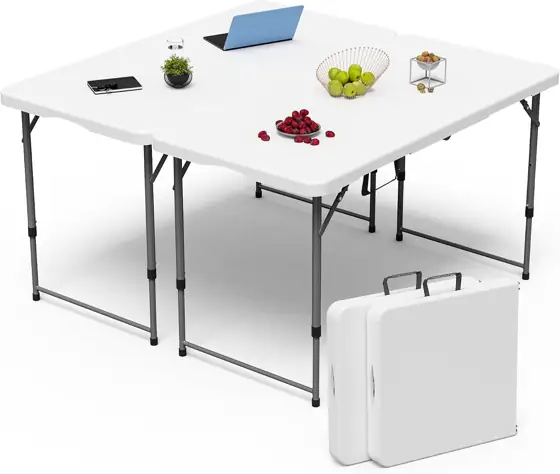 VSOAEIL 4 FT Folding Table… — Photo 1