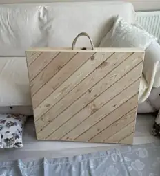 Boho Low Folding Wooden Picnic… — Photo 1
