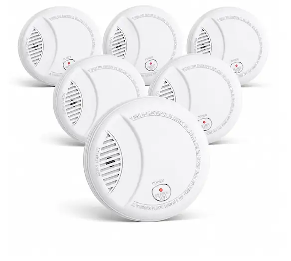Smoke Detector with 10-Year Life,… — Photo 1