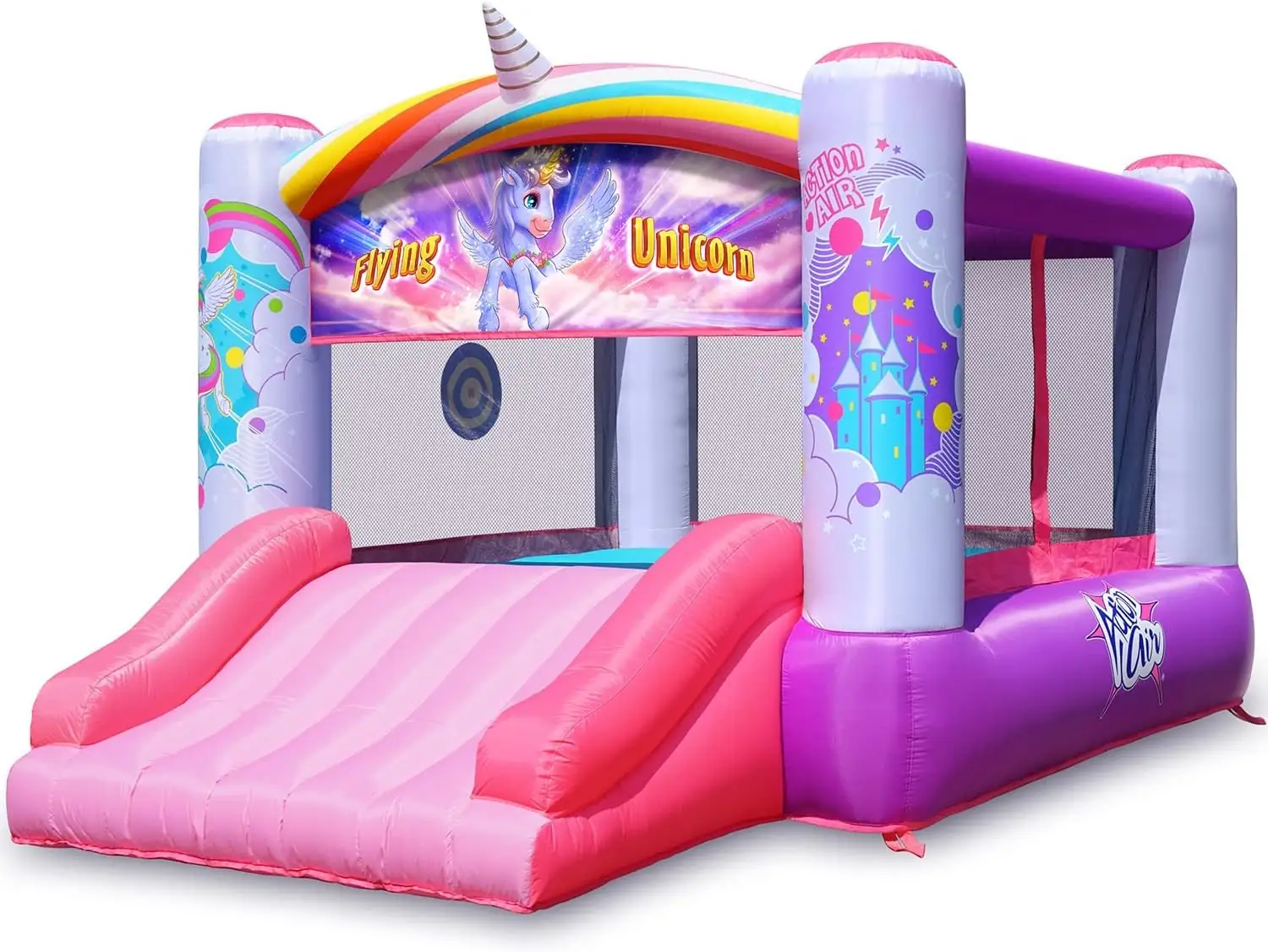 Action Air Bounce House, Pink… — Photo 1