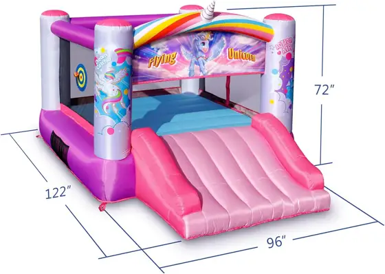 Action Air Bounce House, Pink… — Photo 2