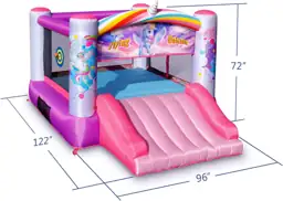 Action Air Bounce House, Pink… — Photo 2