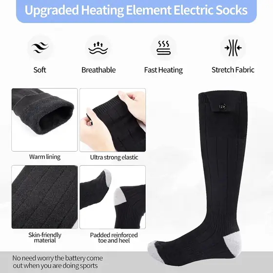 Heated Socks for Men and… — Photo 2