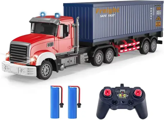 RC Semi Truck with Trailer… — Photo 1