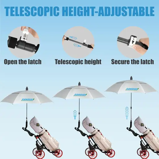 Sandian Extra-Large Golf Umbrella, 68"… — Photo 2