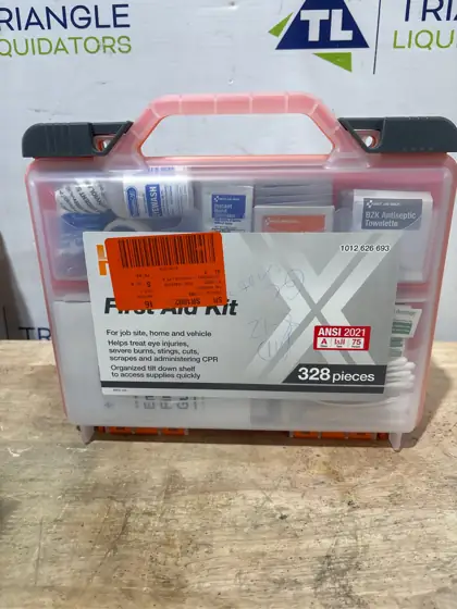 328-Piece ANSI Plastic First Aid… — Photo 3