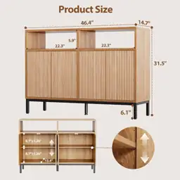 Mericonia 46 Inch Sideboard Buffet… — Photo 2