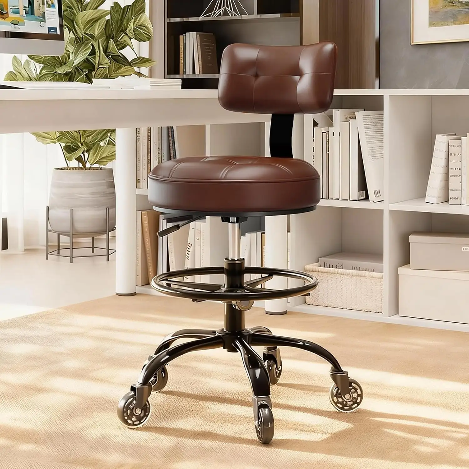 Office Drafting Chair with Footrest,… — Photo 1