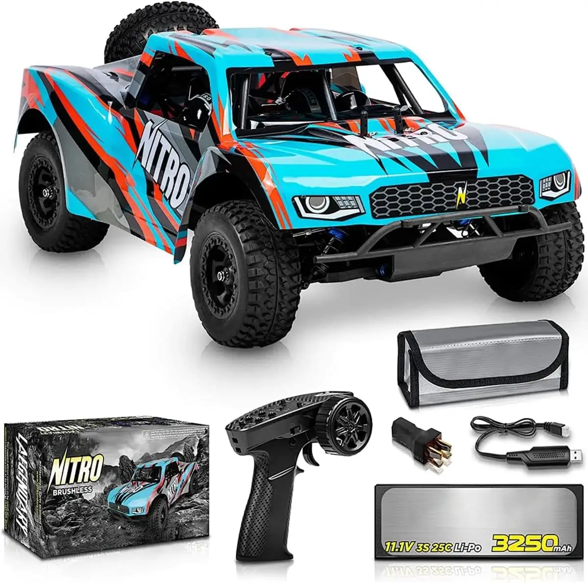 1/8 Scale Brushless RC Car… — Photo 1
