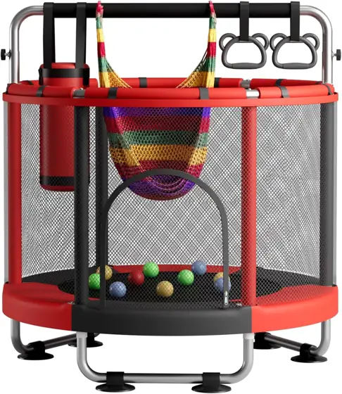 ZCMHAXJ 55" Trampoline Enclosure, 440lb… — Photo 1