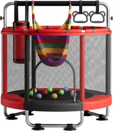 ZCMHAXJ 55" Trampoline Enclosure, 440lb… — Photo 1