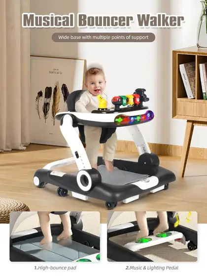 Music and Lights Baby Walker… — Photo 2