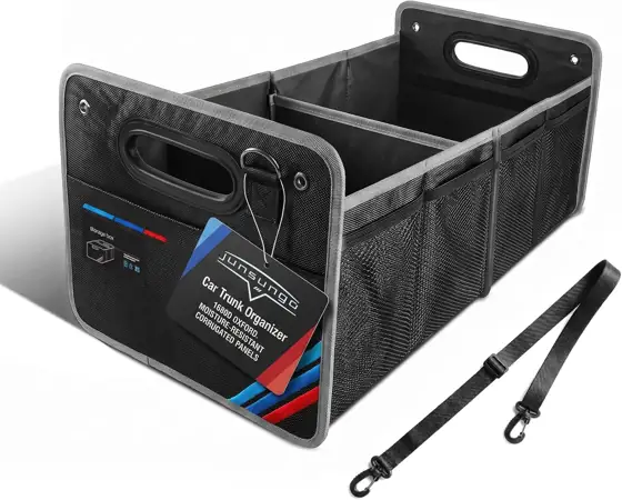 Car Trunk Organizer, 1680D Oxford… — Photo 1