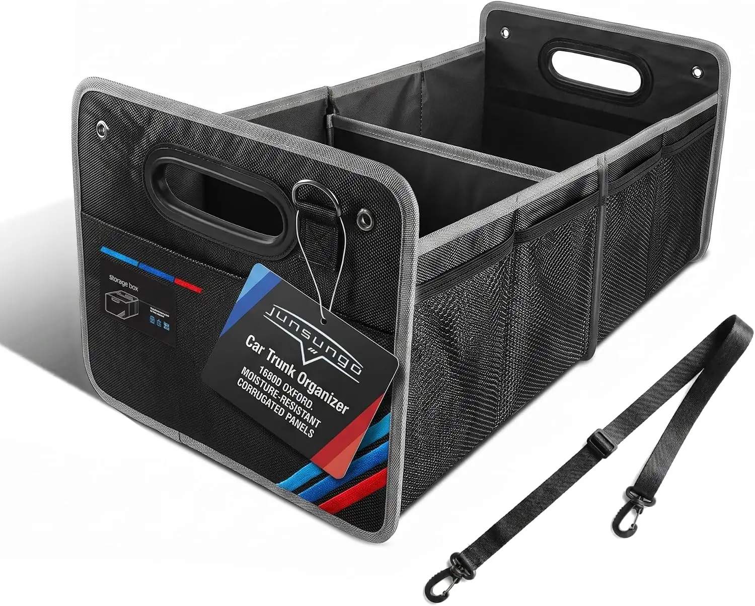 Car Trunk Organizer, 1680D Oxford… — Photo 1