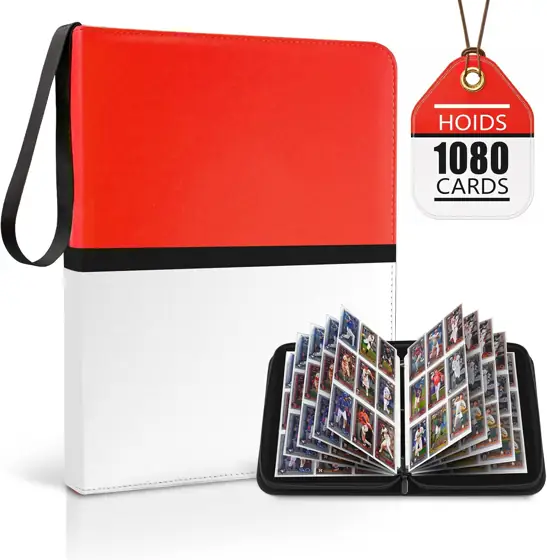 9 Pocket Zip Card Binder,… — Photo 1