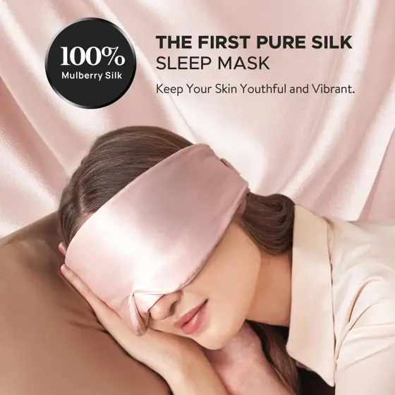LitBear Silk Sleep Mask for… — Photo 2