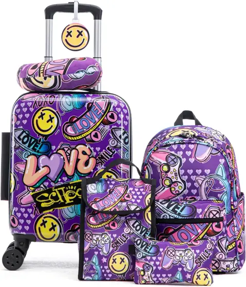 16' Kid's Luggage Set with… — Photo 1