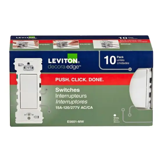 Leviton Decora Edge 15 amps… — Photo 1