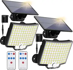 Solar Lights Outdoor 106LED 3000LM… — Photo 1