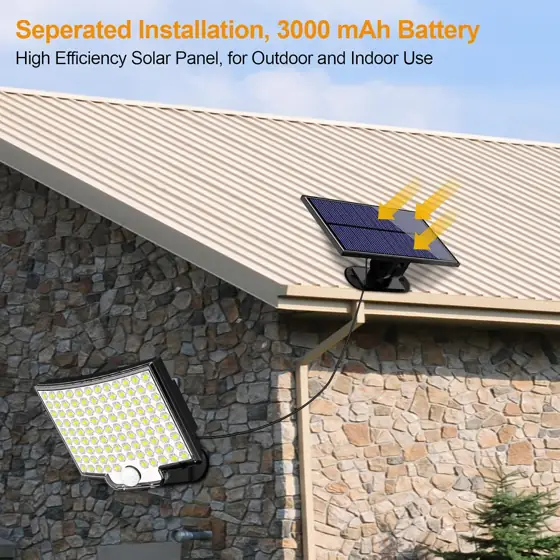Solar Lights Outdoor 106LED 3000LM… — Photo 2