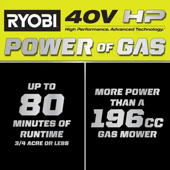 RYOBI 40V HP Brushless 21in.… — Photo 2