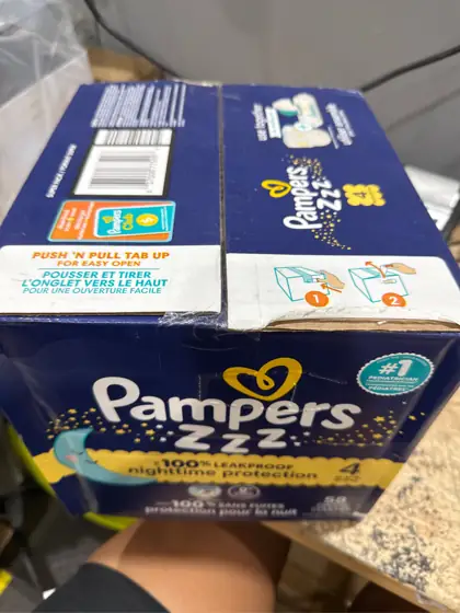 Pampers Overnight Diapers, Size 4… — Photo 3