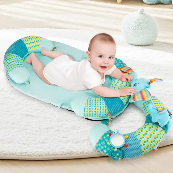 3-in-1 Tummy Time Pillow with… — Photo 2