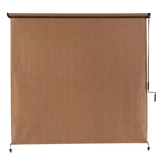 Coolaroo Walnut Cordless UV Blocking… — Photo 1
