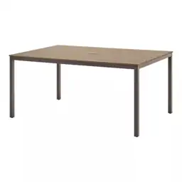 StyleWell Sandpoint Brown Rectangle Metal… — Photo 1