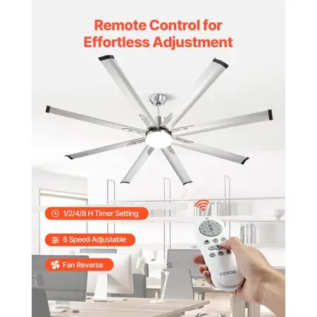 VEVOR 72-In Ceiling Fan with… — Photo 2