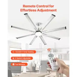 VEVOR 72-In Ceiling Fan with… — Photo 2
