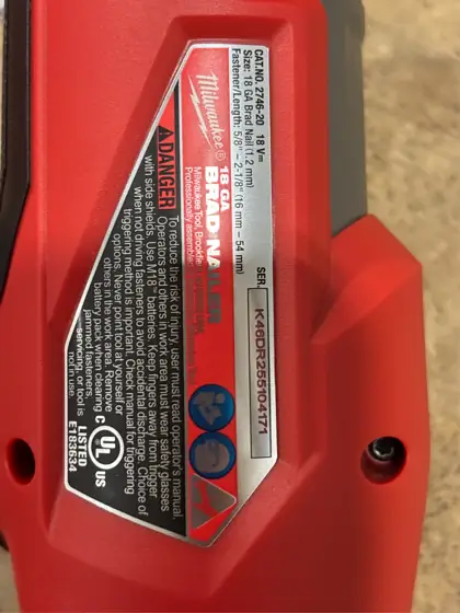 Milwaukee M18 FUEL 18 Ga.… — Photo 5