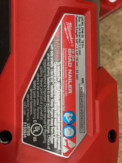 Milwaukee M18 FUEL 18 Ga.… — Photo 5