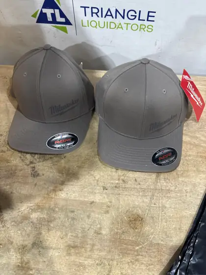 Large/Extra Large Gray Fitted Hat(QTY2) — Photo 3