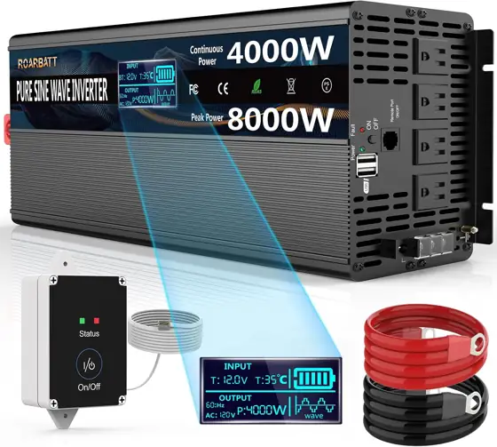 4000W Pure Sine Wave Power… — Photo 1