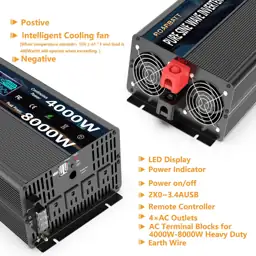 4000W Pure Sine Wave Power… — Photo 2