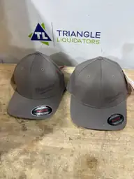 Large/Extra Large Gray Fitted Hat(QTY2) — Photo 3