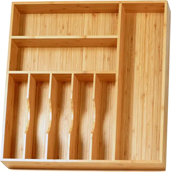 Umilife Kitchen Drawer Organizer, 19x20… — Photo 1