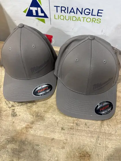 Large/Extra Large Gray Fitted Hat(QTY2) — Photo 3