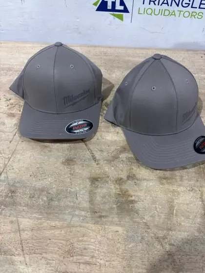 Large/Extra Large Gray Fitted Hat(QTY2) — Photo 3