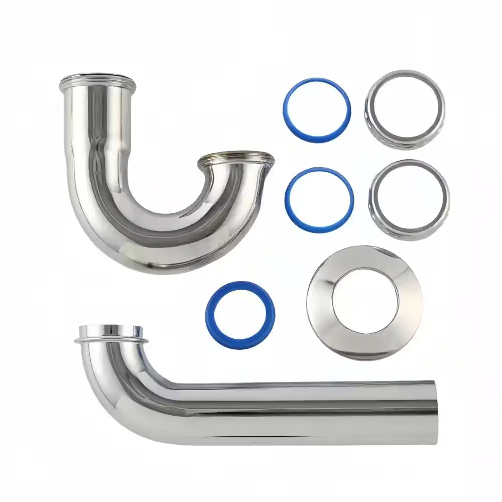 1-1/2in. x 1-1/2in. Chrome Brass… — Photo 1