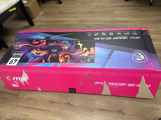 MSI 49" Curved OLED Display,… — Photo 3