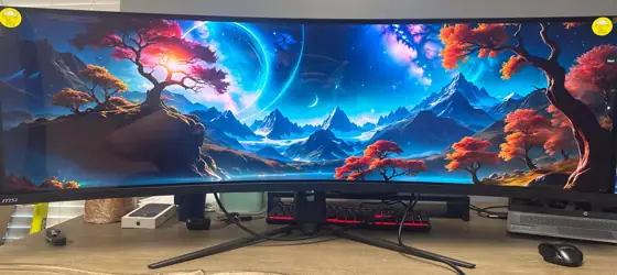 MSI 49" Curved OLED Display,… — Photo 5