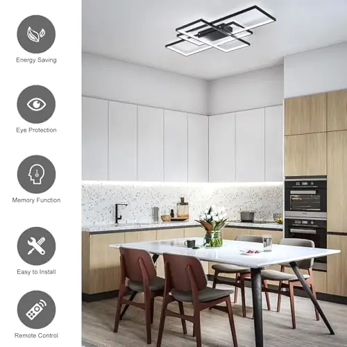 GEADI 35.4" LED Ceiling Light,… — Photo 2