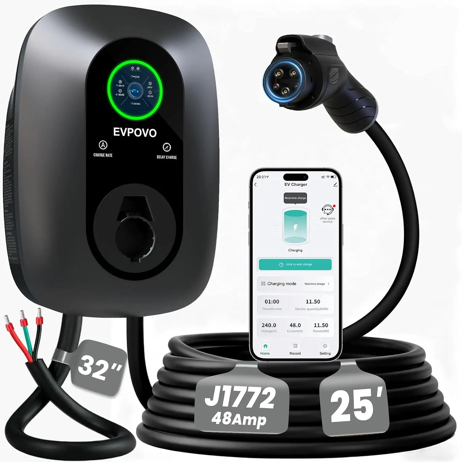 Hardwired Level 2 EV Charger… — Photo 1