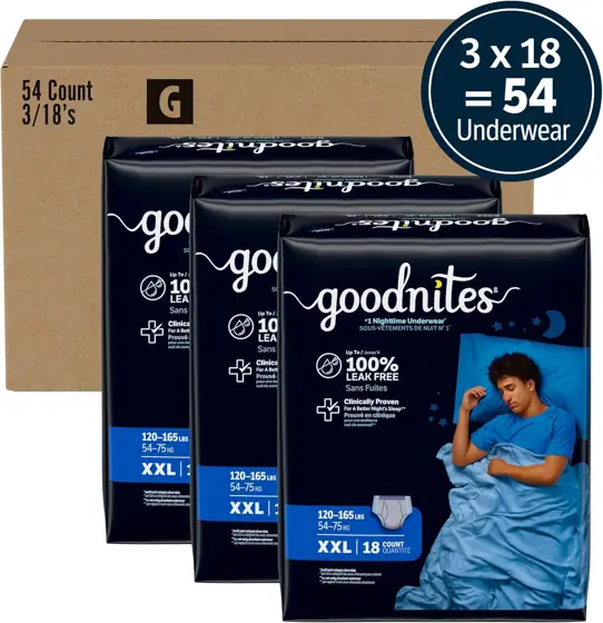 GoodNites Boys Nighttime Underwear, Size… — Photo 2