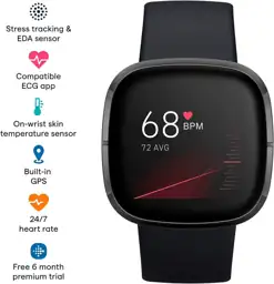 Fitbit Sense Smartwatch with GPS,… — Photo 2