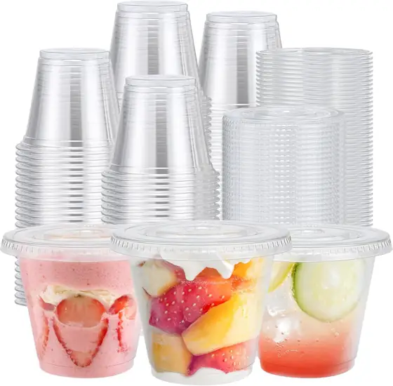 300 Pack 9oz Clear Plastic… — Photo 1
